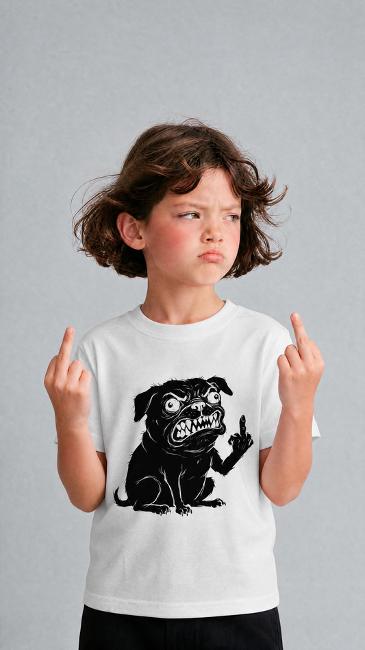 No. — White organic cotton kids t-shirt
