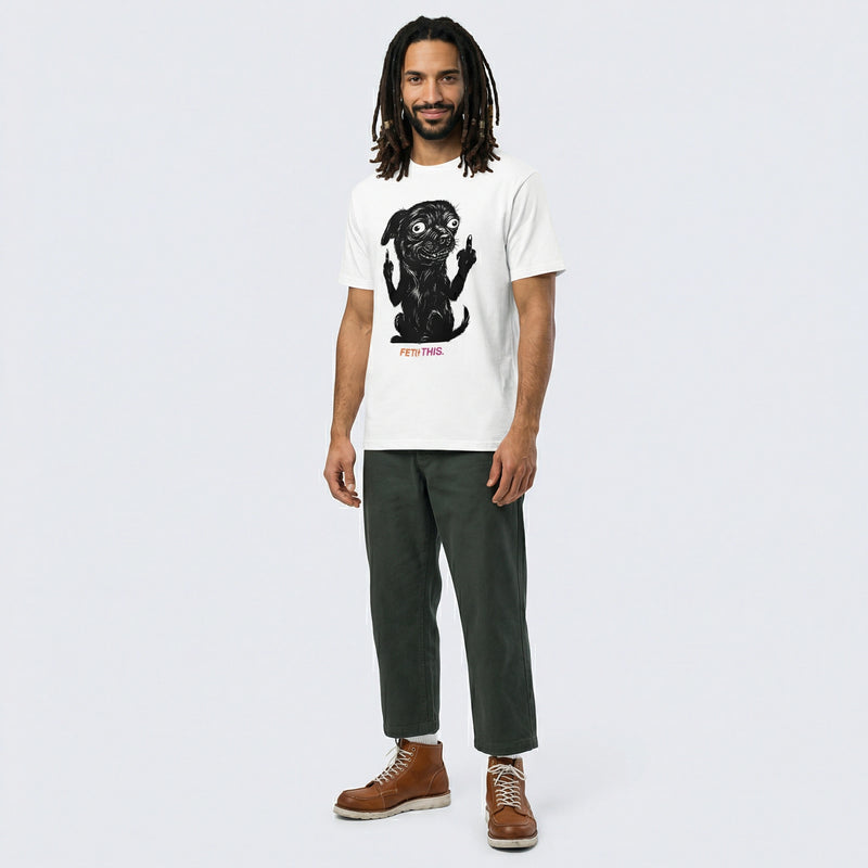 FETCH THIS. — Bad Good Boy Collection — White Unisex box tee